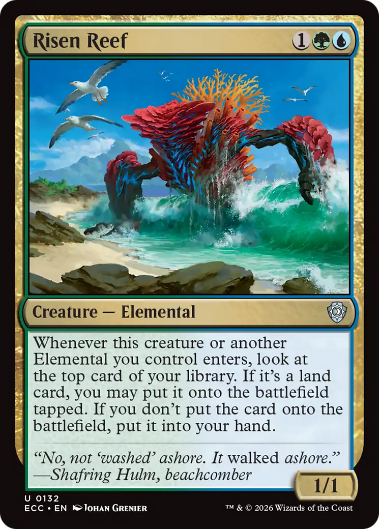 Risen Reef [Lorwyn Eclipsed Commander] | Tabernacle Games