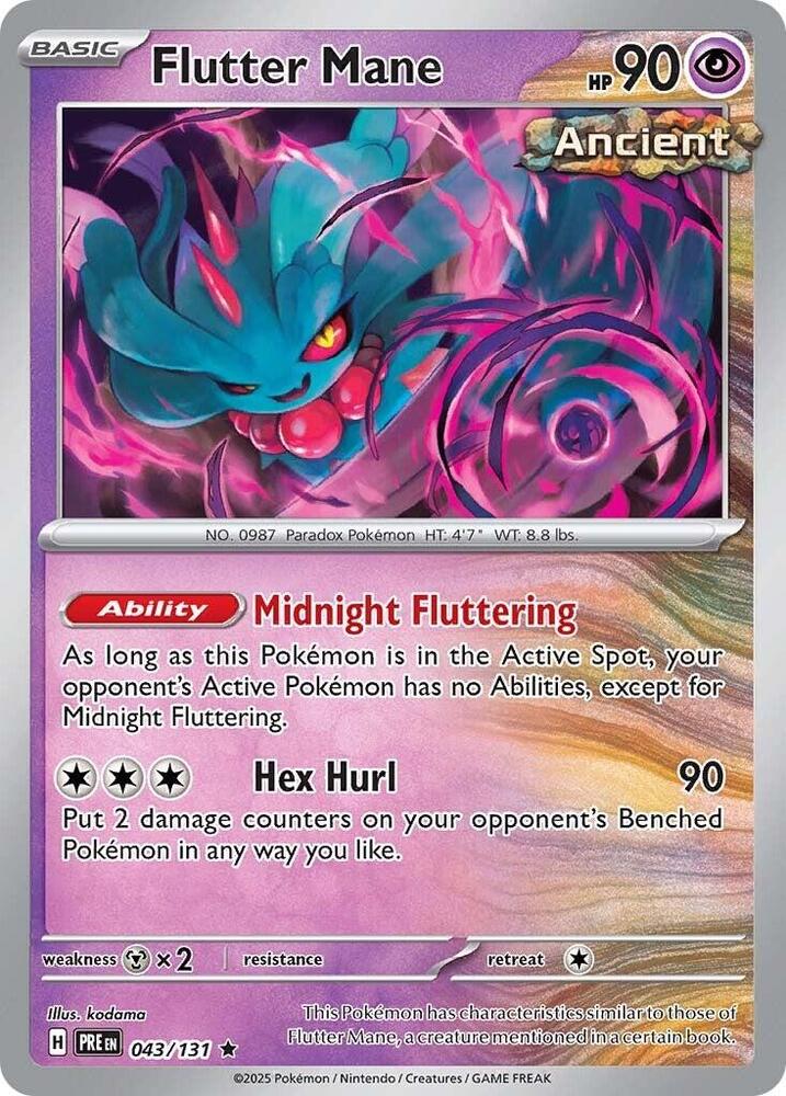 Flutter Mane (043/131) [Scarlet & Violet: Prismatic Evolutions] | Tabernacle Games