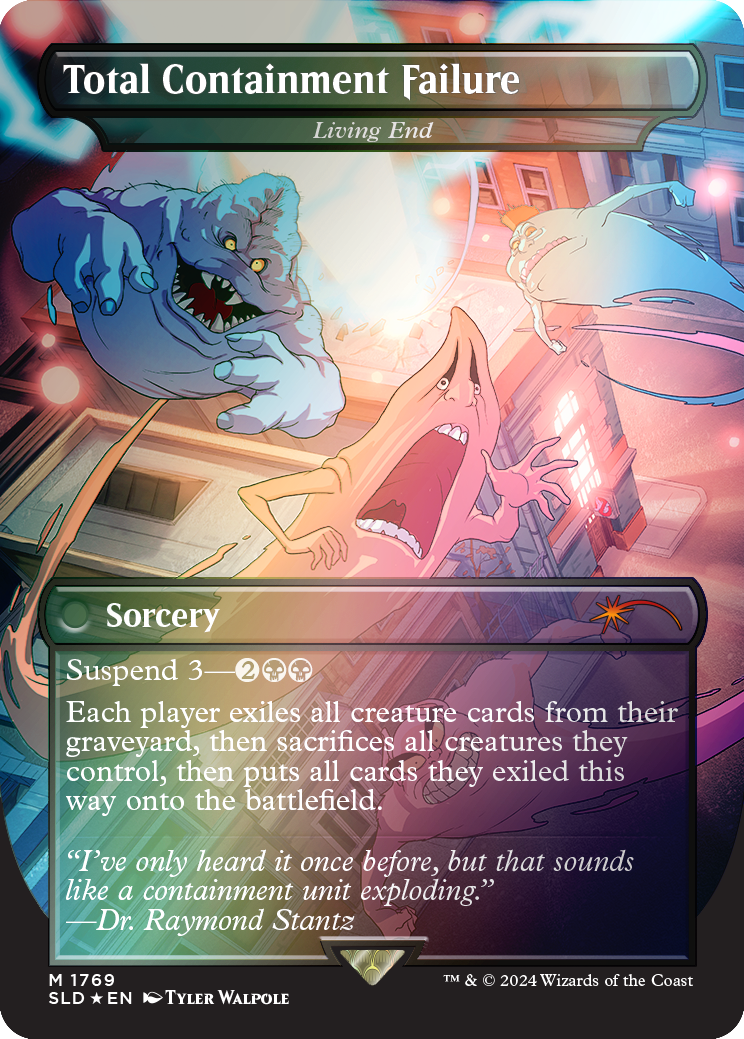 Total Containment Failure - Living End (Rainbow Foil) [Secret Lair Drop Series] | Tabernacle Games