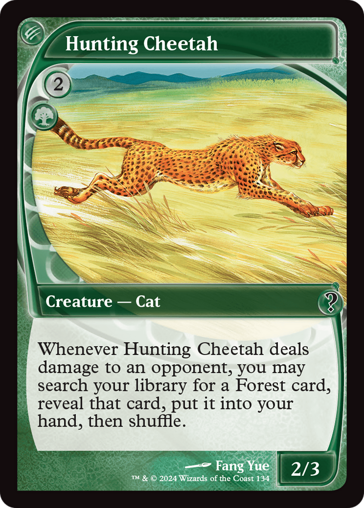 Hunting Cheetah (Future Sight) [Mystery Booster 2] | Tabernacle Games