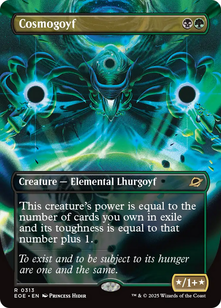 Cosmogoyf (Borderless) [Edge of Eternities] | Tabernacle Games