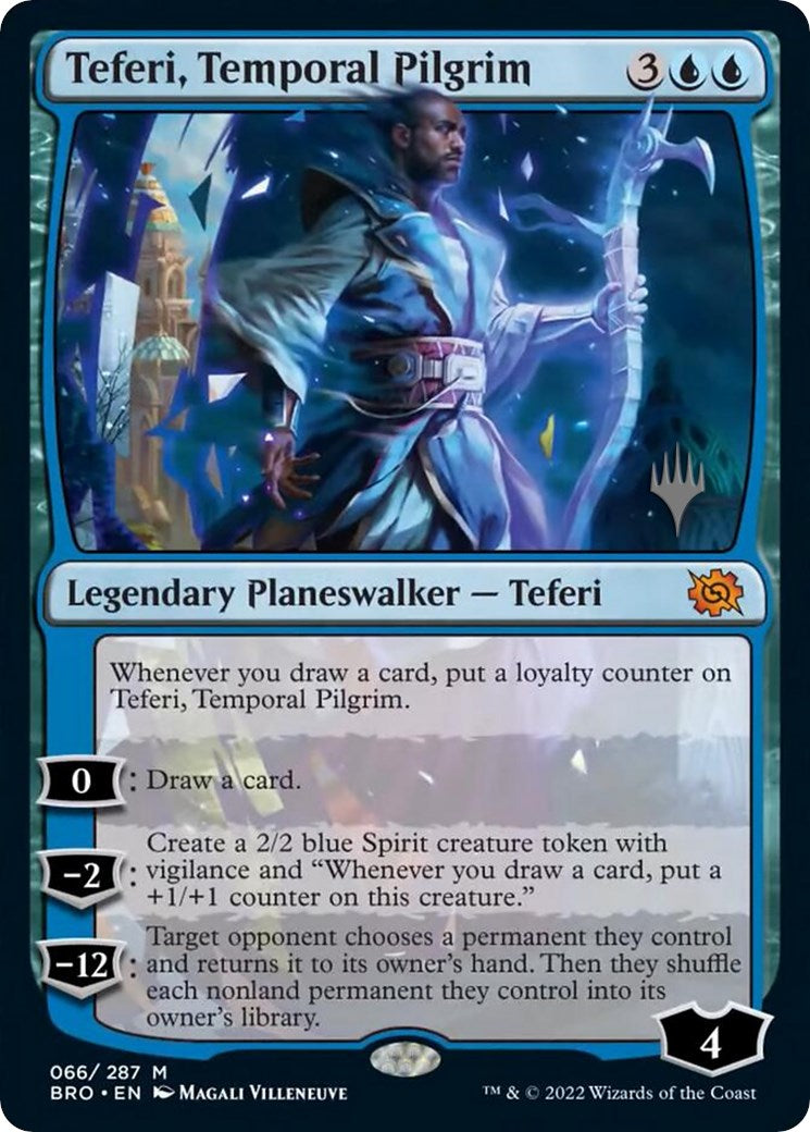 Teferi, Temporal Pilgrim (Promo Pack) [The Brothers' War Promos] | Tabernacle Games