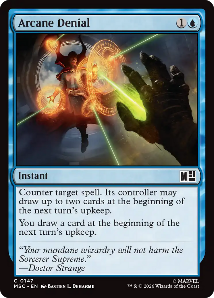 Arcane Denial [Marvel Super Heroes Commander] | Tabernacle Games