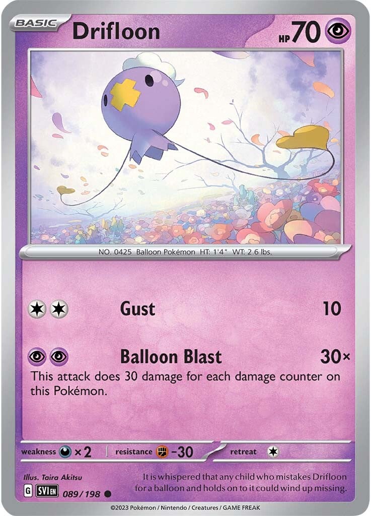 Drifloon (089/198) [Scarlet & Violet: Base Set] | Tabernacle Games