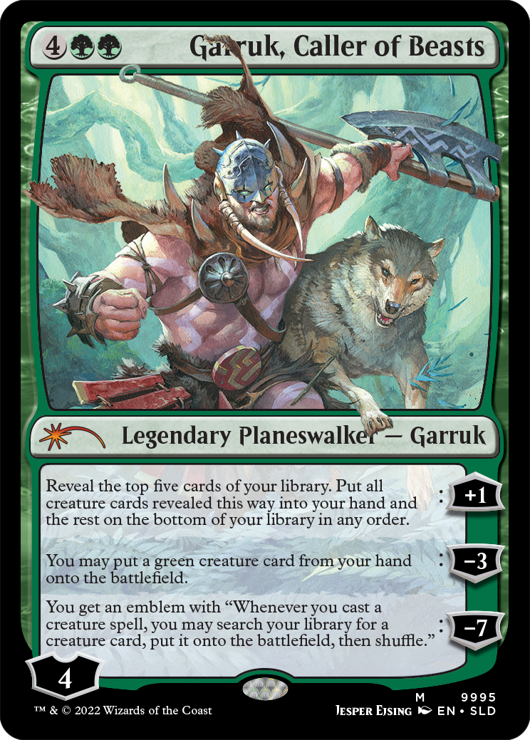 Garruk, Caller of Beasts [Secret Lair Drop Series] | Tabernacle Games