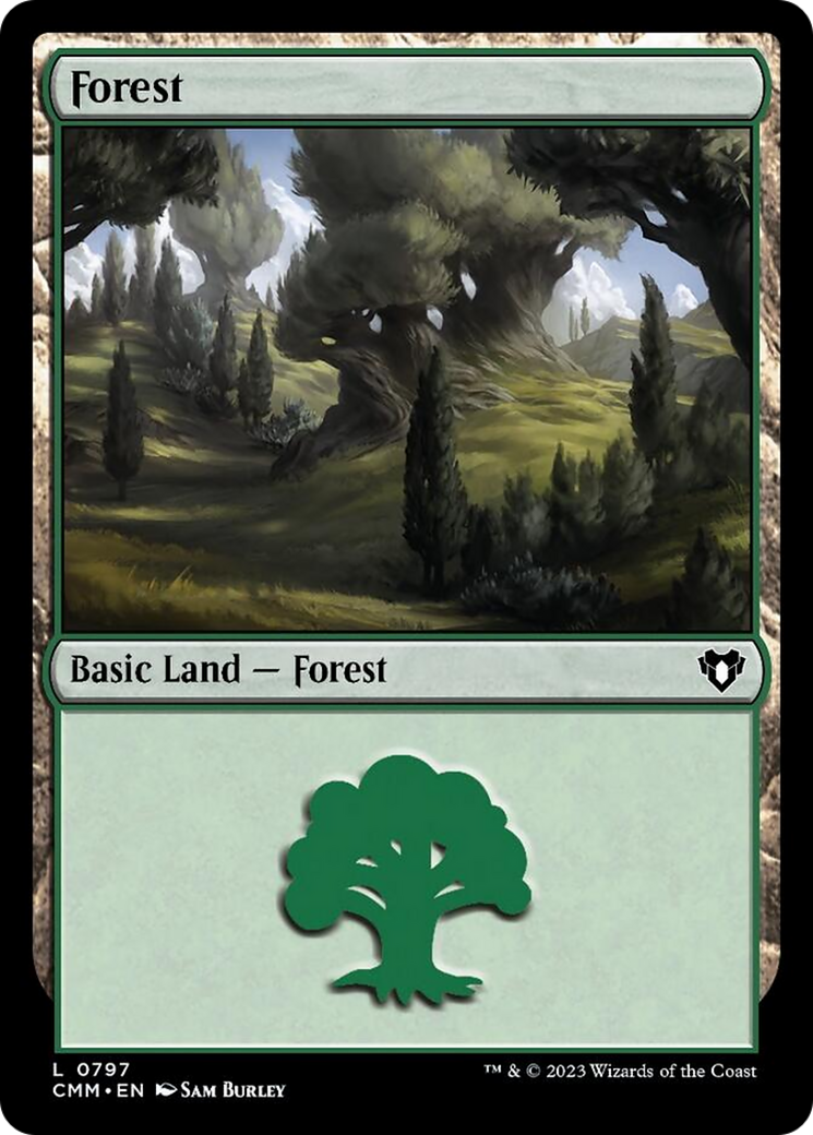 Forest (797) [Commander Masters] | Tabernacle Games