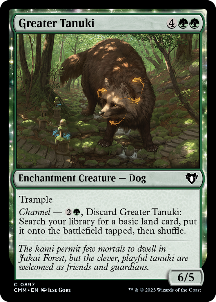 Greater Tanuki [Commander Masters] | Tabernacle Games