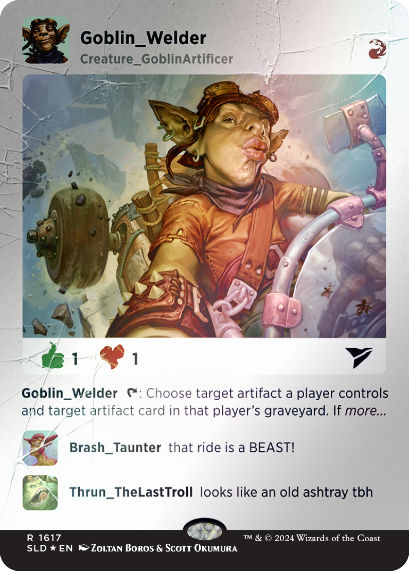 Goblin Welder (Rainbow Foil) [Secret Lair Drop Series] | Tabernacle Games