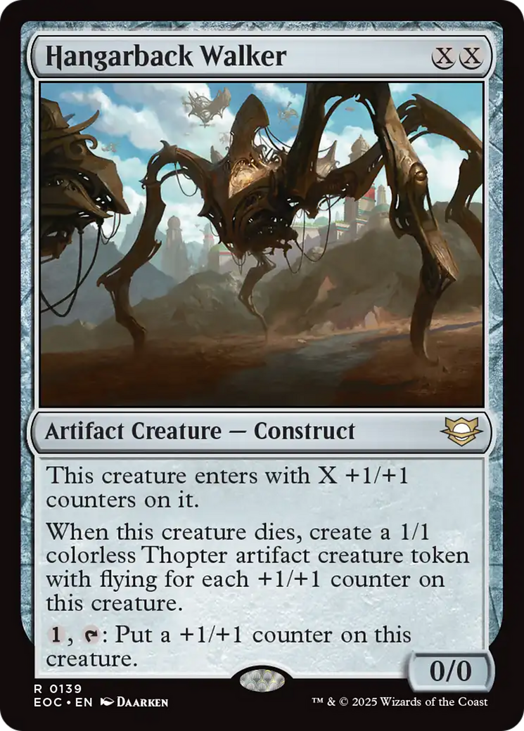 Hangarback Walker [Edge of Eternities Commander] | Tabernacle Games