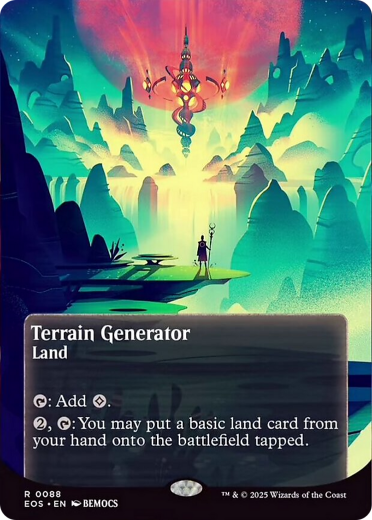 Terrain Generator (0088) (Borderless) [Edge of Eternities: Stellar Sights] | Tabernacle Games