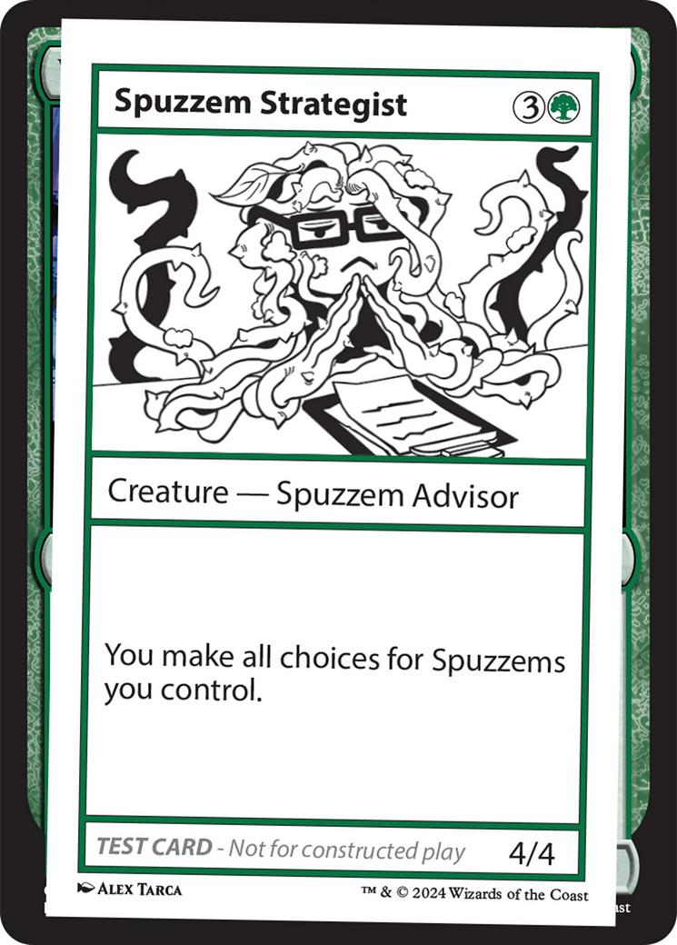 Spuzzem Strategist [Mystery Booster 2 Playtest Cards] | Tabernacle Games