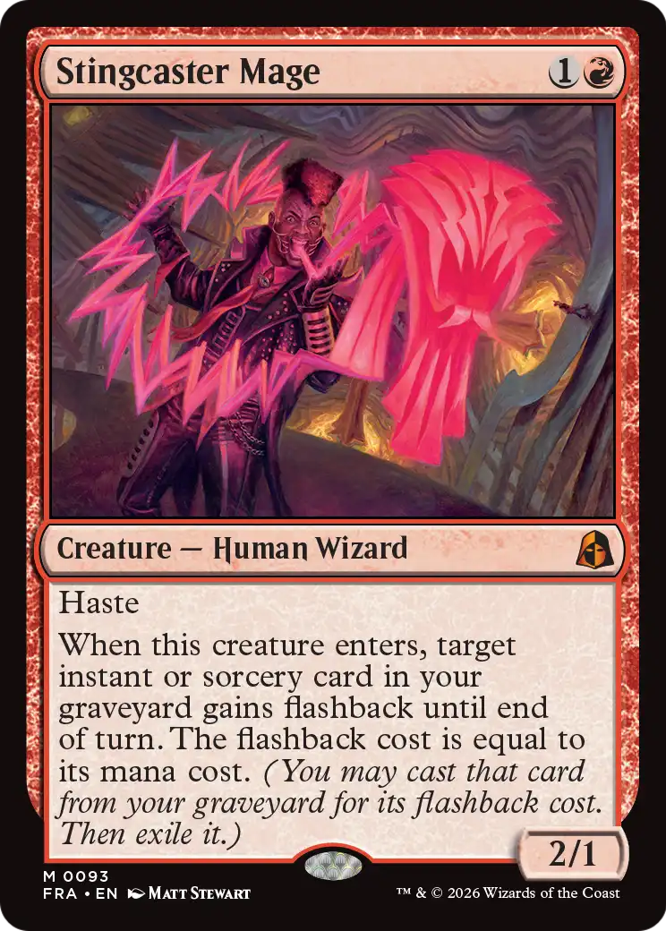 Stingcaster Mage [Reality Fracture] | Tabernacle Games
