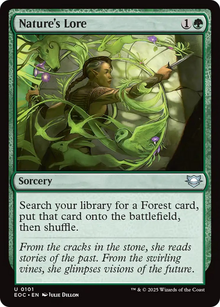 Nature's Lore [Edge of Eternities Commander] | Tabernacle Games