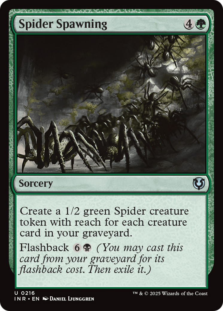 Spider Spawning [Innistrad Remastered] | Tabernacle Games