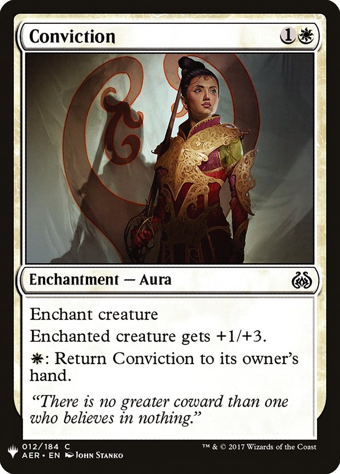 Conviction [Mystery Booster] | Tabernacle Games