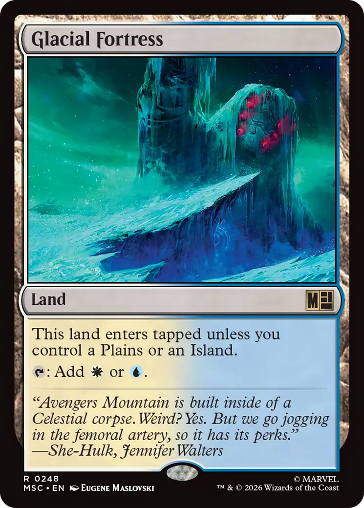 Glacial Fortress [Marvel Super Heroes Commander] | Tabernacle Games