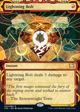 Lightning Bolt (Foil Etched) [Strixhaven: Mystical Archive] | Tabernacle Games