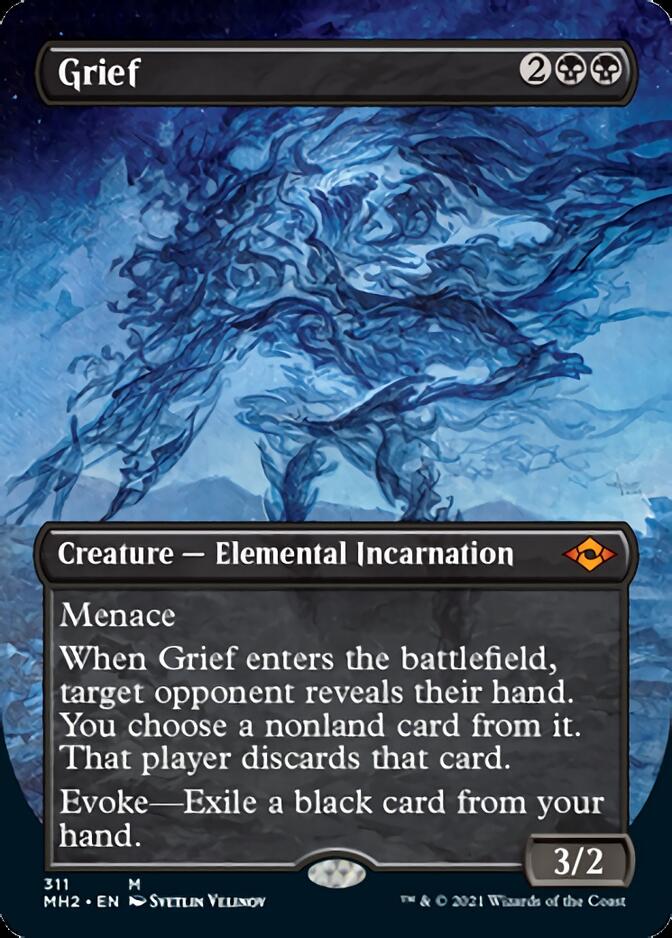 Grief (Borderless Alternate Art) [Modern Horizons 2] | Tabernacle Games