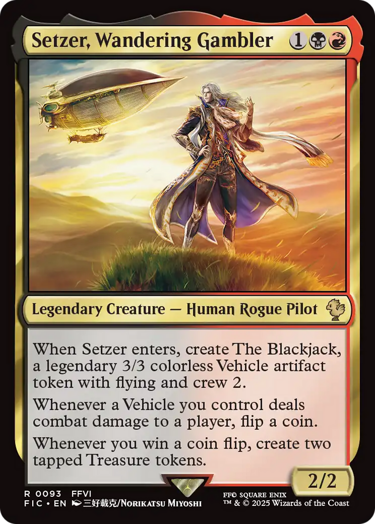 Setzer, Wandering Gambler [FINAL FANTASY Commander] | Tabernacle Games