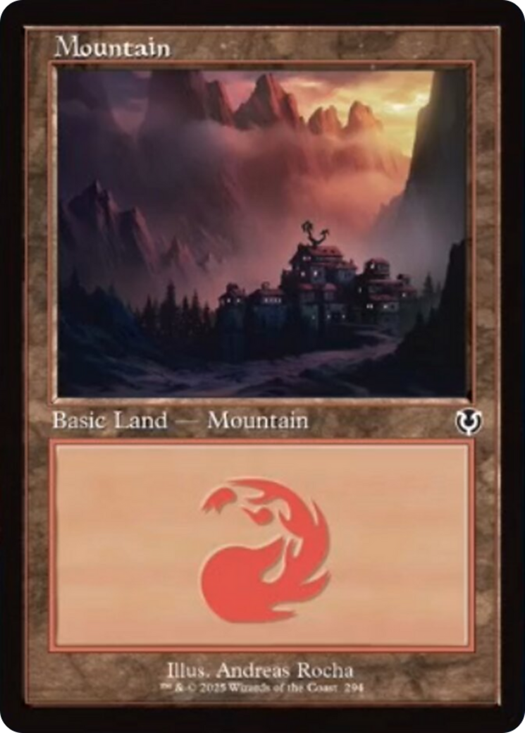 Mountain (294) (Retro Frame) [Innistrad Remastered] | Tabernacle Games