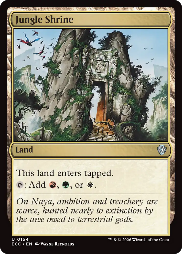 Jungle Shrine [Lorwyn Eclipsed Commander] | Tabernacle Games