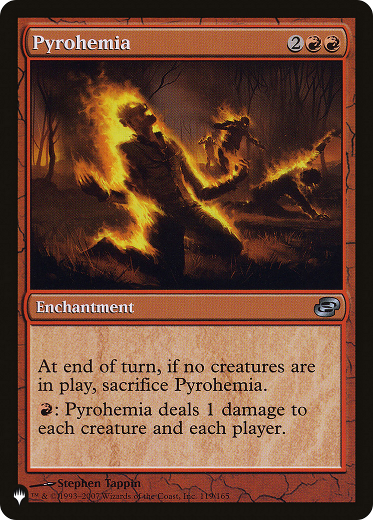 Pyrohemia [The List] | Tabernacle Games