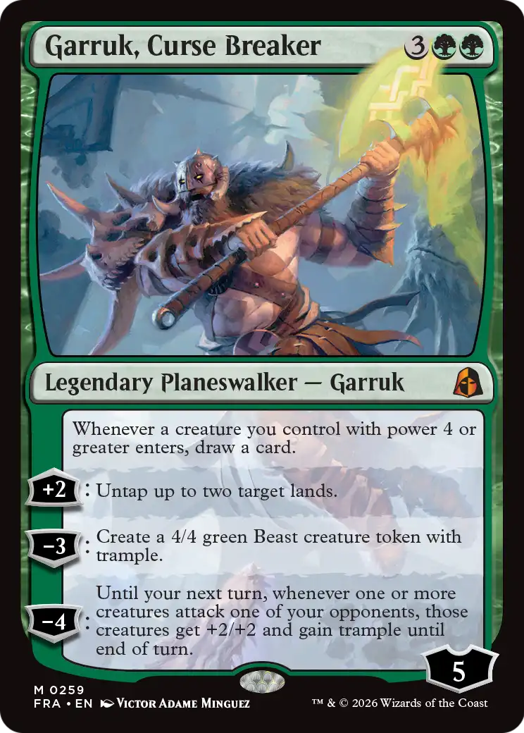 Garruk, Curse Breaker [Reality Fracture] | Tabernacle Games