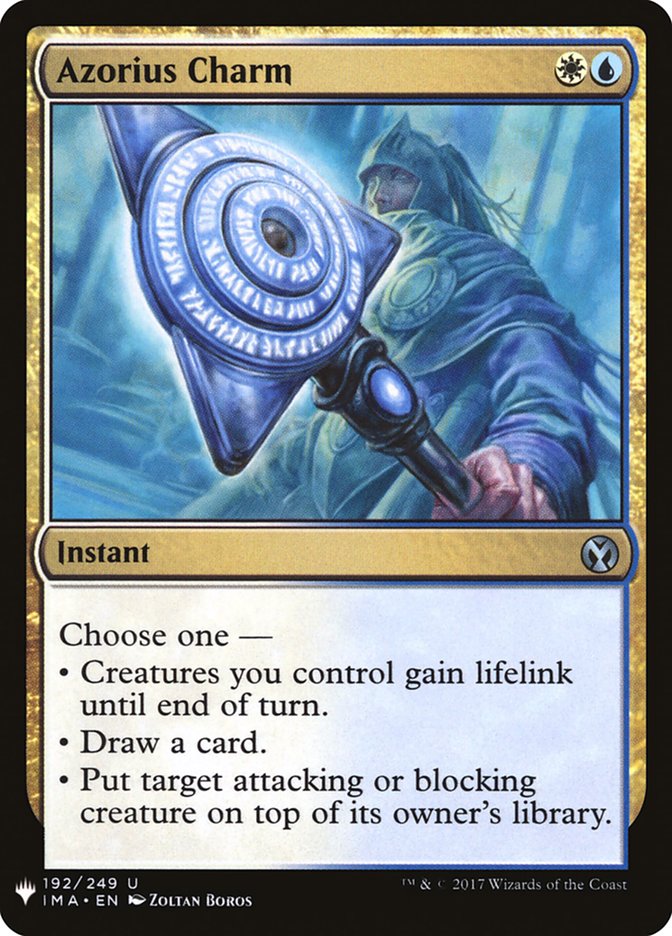 Azorius Charm [Mystery Booster] | Tabernacle Games