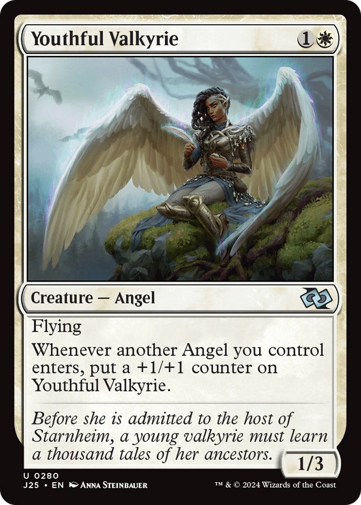 Youthful Valkyrie [Foundations Jumpstart] | Tabernacle Games