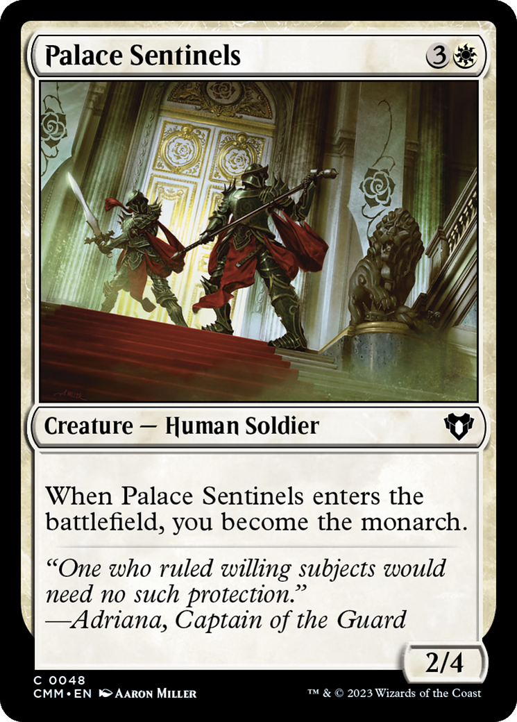 Palace Sentinels [Commander Masters] | Tabernacle Games