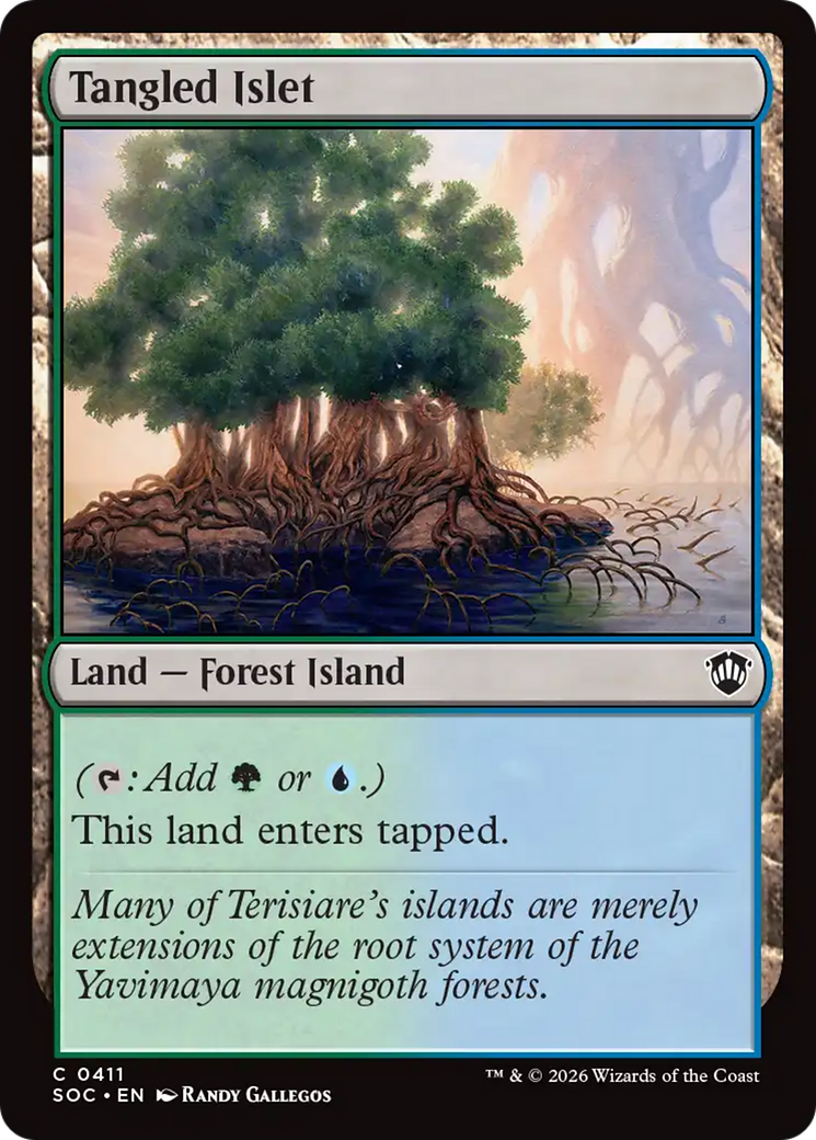 Tangled Islet [Secrets of Strixhaven Commander] | Tabernacle Games