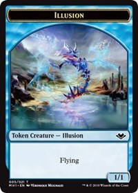 Illusion (005) // Myr (019) Double-Sided Token [Modern Horizons Tokens] | Tabernacle Games