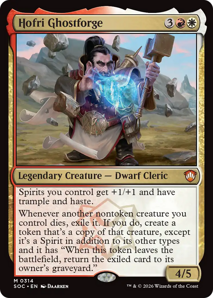 Hofri Ghostforge [Secrets of Strixhaven Commander] | Tabernacle Games
