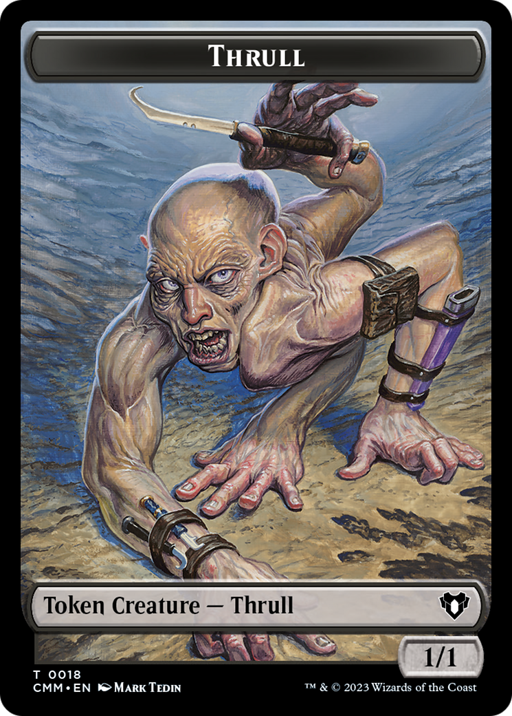 Thrull Token [Commander Masters Tokens] | Tabernacle Games