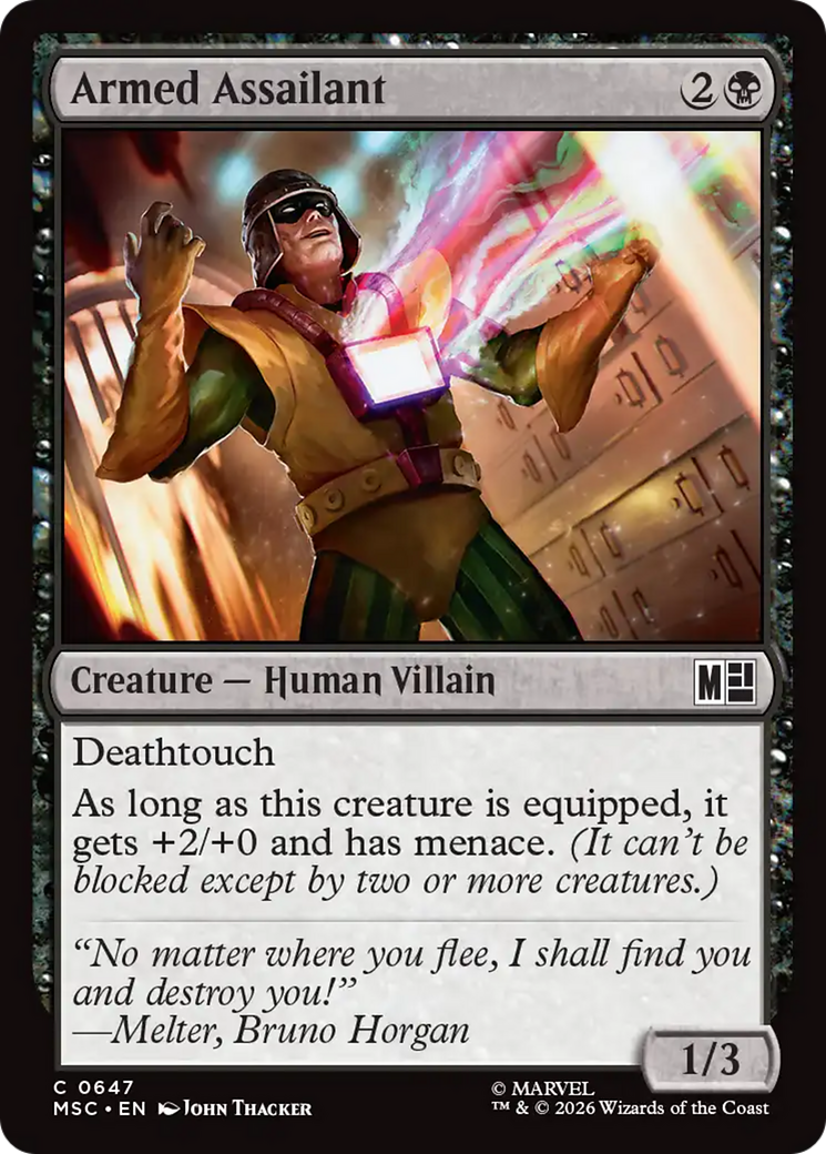 Armed Assailant [Marvel Super Heroes Commander] | Tabernacle Games