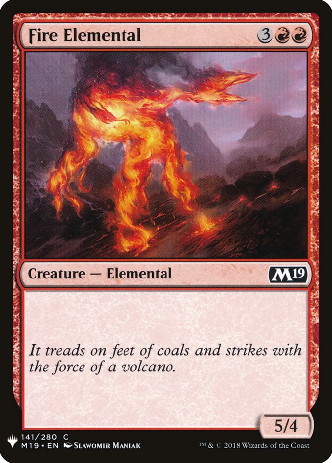 Fire Elemental [Mystery Booster] | Tabernacle Games