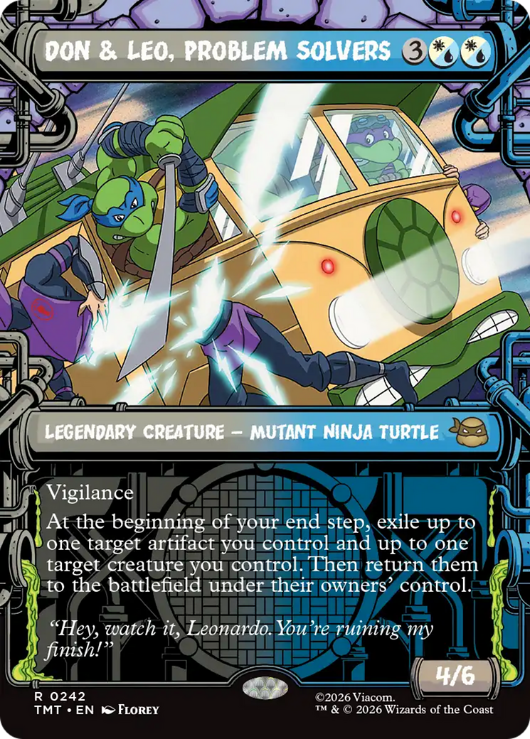 Don & Leo, Problem Solvers (Showcase) [Teenage Mutant Ninja Turtles] | Tabernacle Games