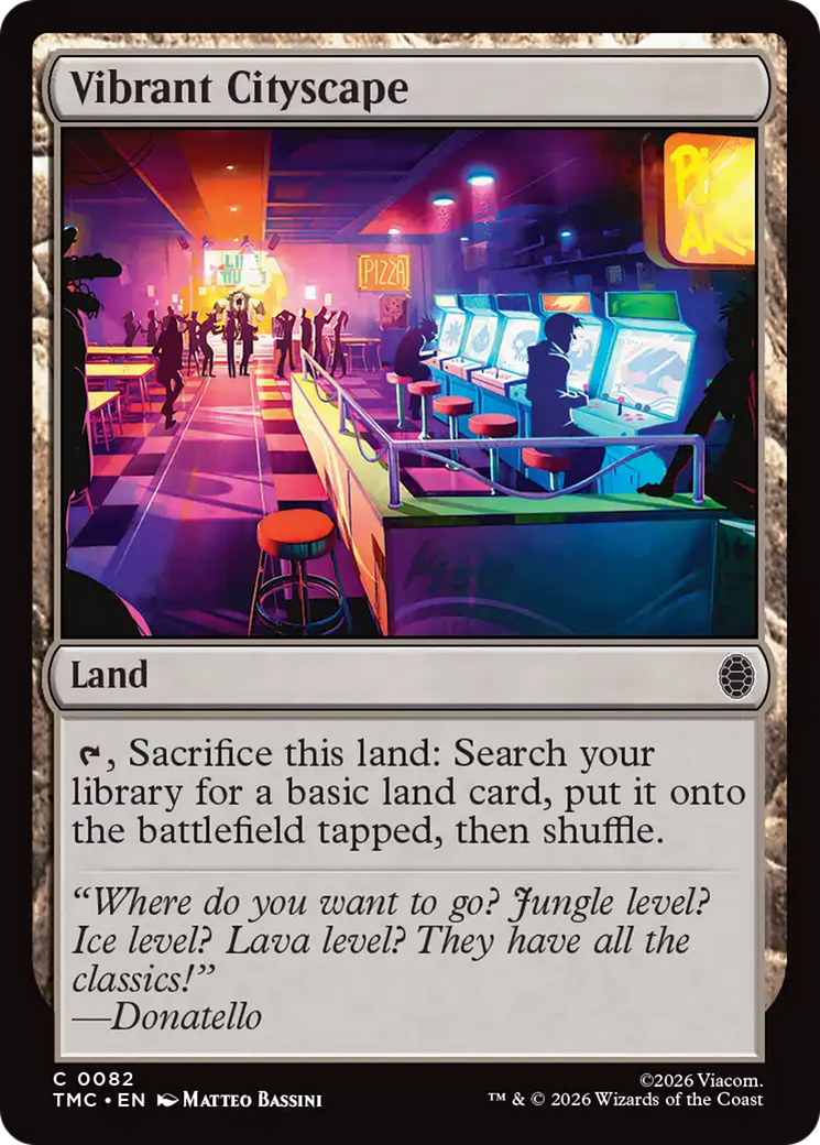 Vibrant Cityscape [Teenage Mutant Ninja Turtles Commander] | Tabernacle Games