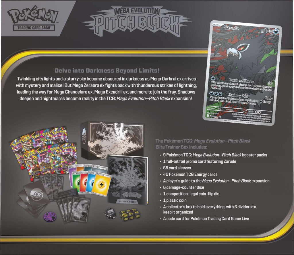 [PREORDER JUL 17 | LIMIT 2 PER PERSON] Pitch Black Elite Trainer Box | Tabernacle Games