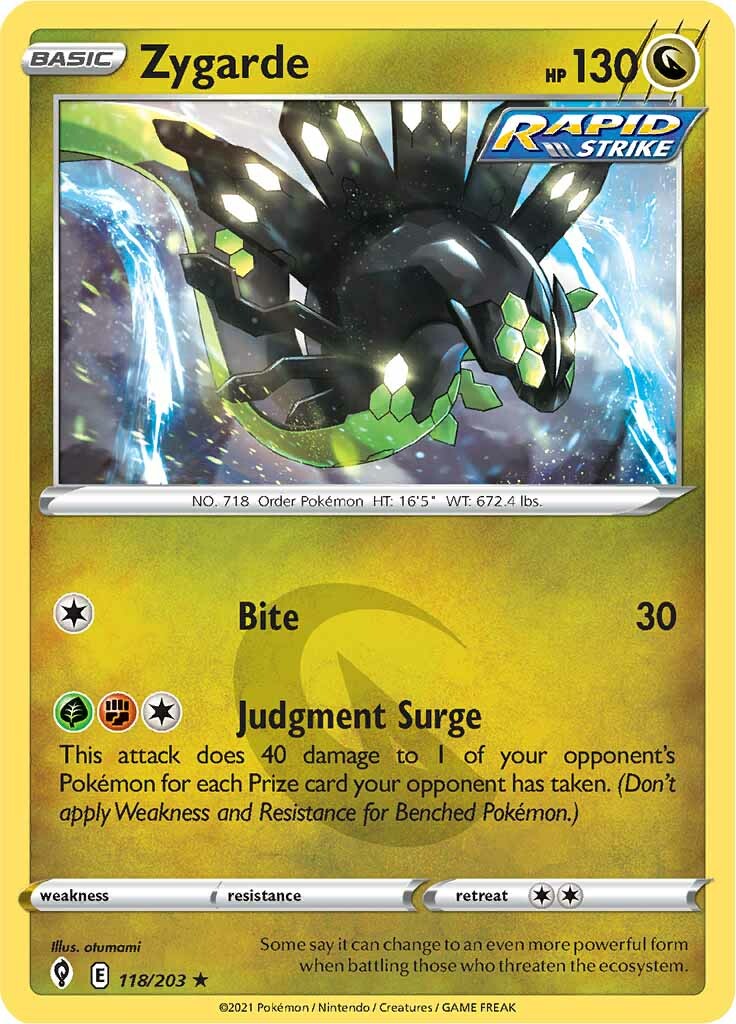 Zygarde (118/203) [Sword & Shield: Evolving Skies] | Tabernacle Games