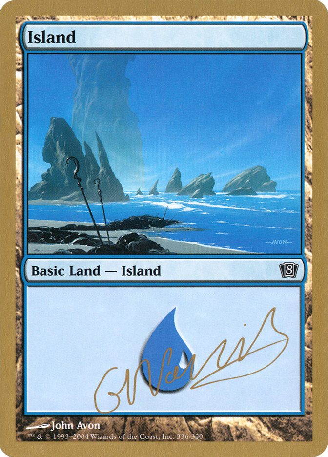 Island (gn336) (Gabriel Nassif) [World Championship Decks 2004] | Tabernacle Games