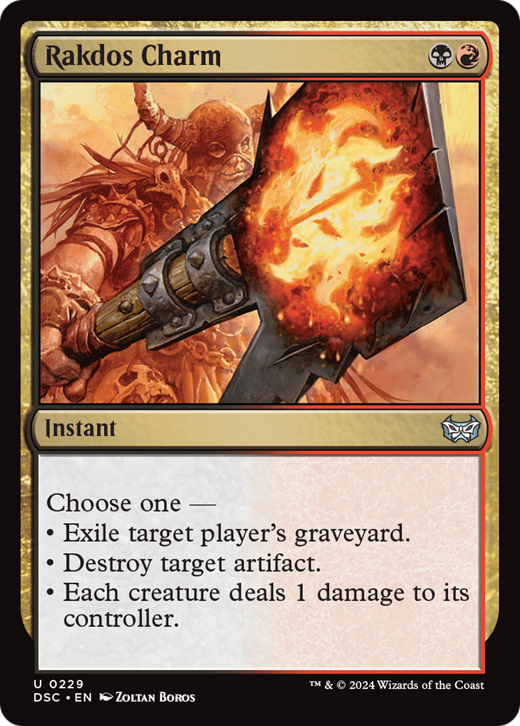 Rakdos Charm [Duskmourn: House of Horror Commander] | Tabernacle Games