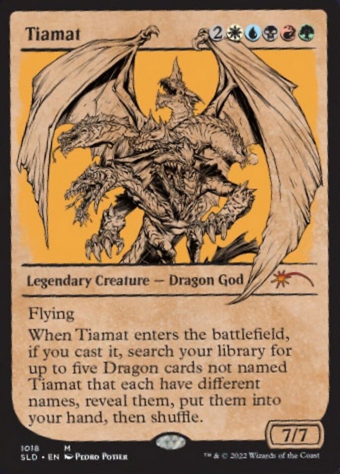 Tiamat (Showcase) [Secret Lair Drop Series] | Tabernacle Games