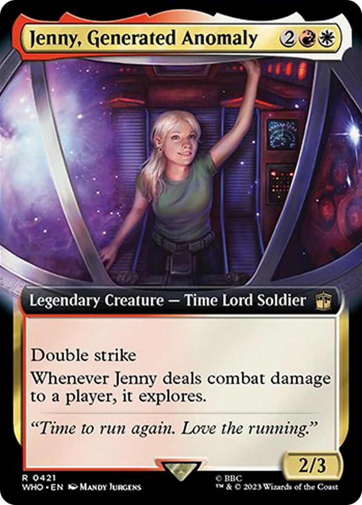 Jenny, Generated Anomaly (Extended Art) [Doctor Who] | Tabernacle Games