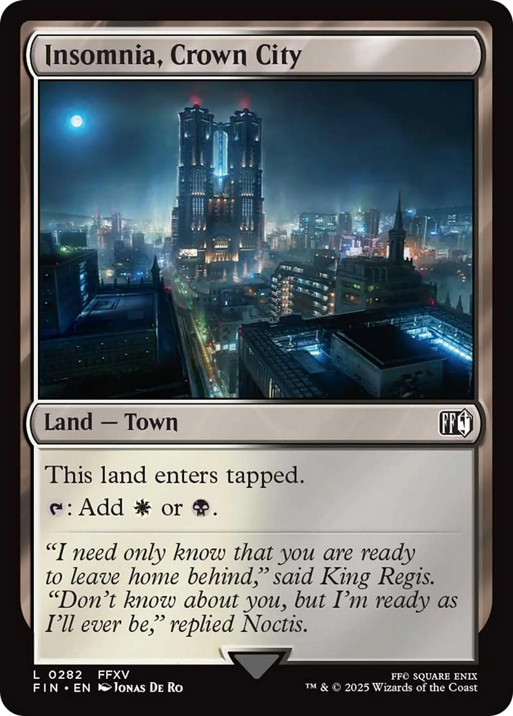 Insomnia, Crown City [FINAL FANTASY] | Tabernacle Games