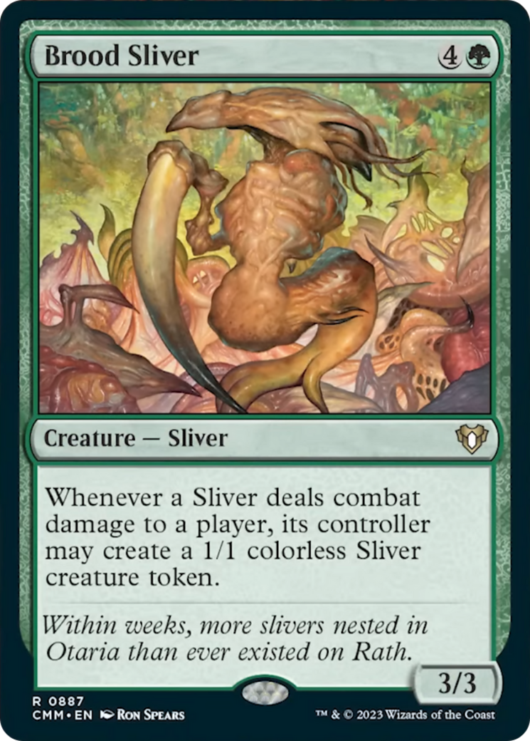 Brood Sliver [Commander Masters] | Tabernacle Games