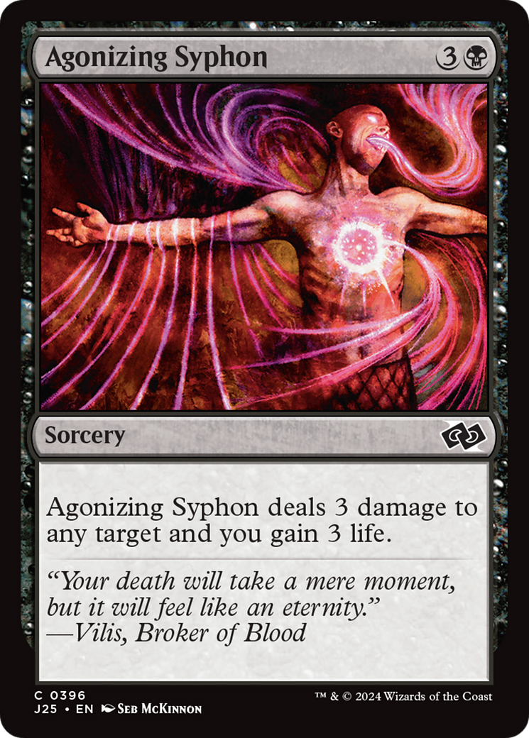 Agonizing Syphon [Foundations Jumpstart] | Tabernacle Games