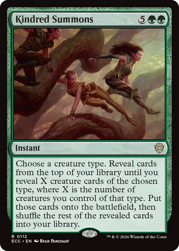 Kindred Summons [Lorwyn Eclipsed Commander] | Tabernacle Games