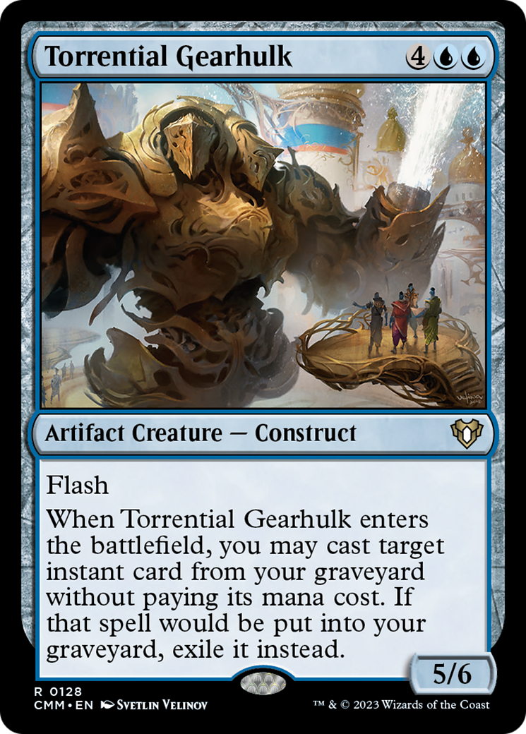 Torrential Gearhulk [Commander Masters] | Tabernacle Games