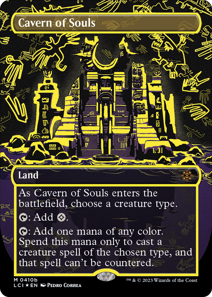 Cavern of Souls (0410b) (Borderless) [The Lost Caverns of Ixalan] | Tabernacle Games